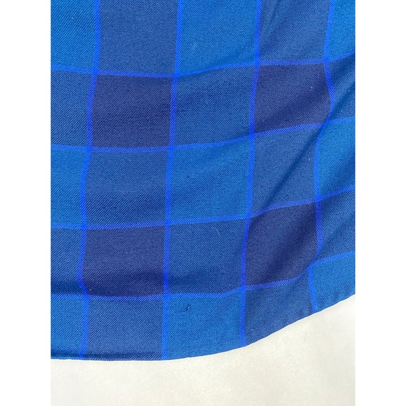 Dixxon Snap On Flannel Shirt Men's Size 2X Blue Plaid - Picture 8 of 15